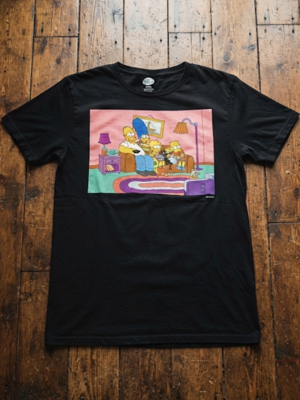 Simpsons Living Room Shirt Size Small